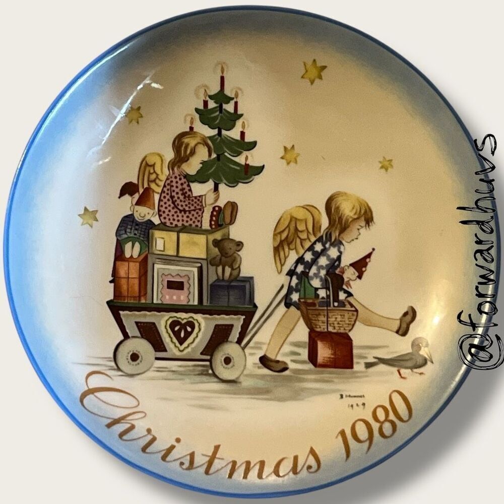 1980 Schmid “Parade into Toyland” Christmas Plate – Berta Hummel - No Box